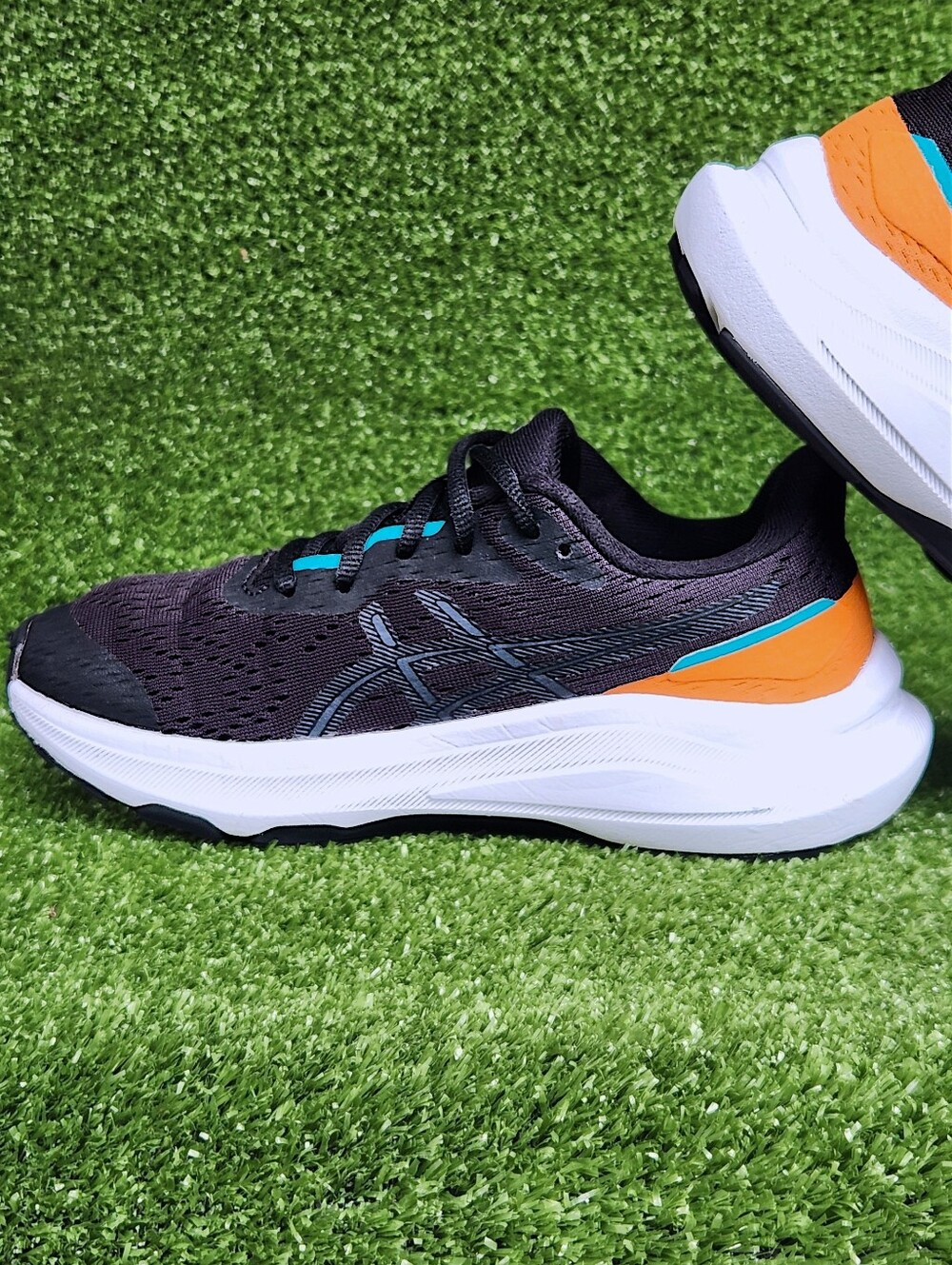Asics Kids Boys Size 2.5 GT-1000 13 Athletic Running Gel Comfort Shoes Sneakers - Picture 3 of 16